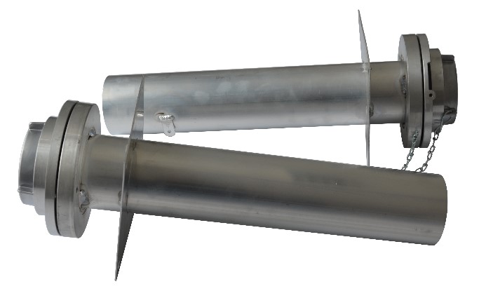 Storz-SET mit Flanschplatte und Erdungslasche