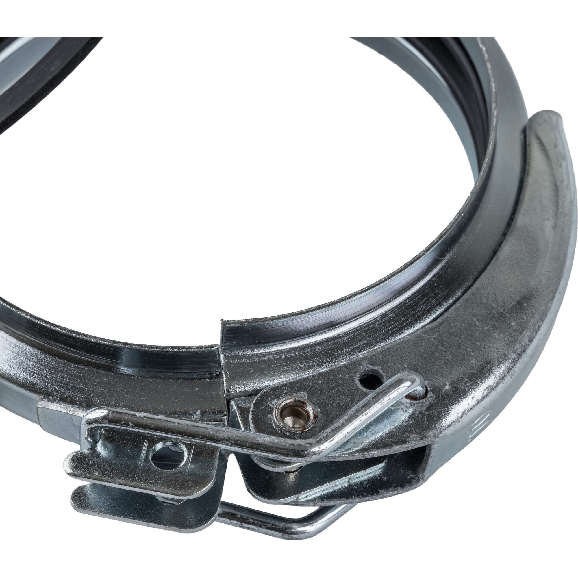 Spannring-Schelle aus Stahl verzinkt